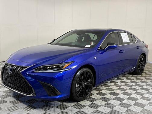 Blue Mica 2022 Lexus ES 300h F SPORT
