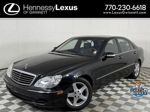 Black 2004 Mercedes-Benz S-Class S 430