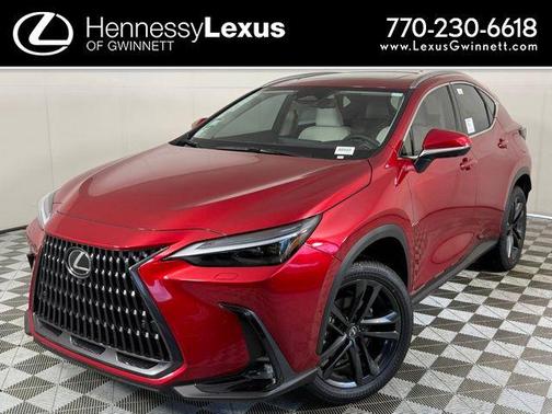 Radiant Red 2026 Lexus NX 450h+ Luxury