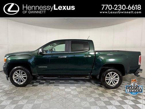 Emerald Green Metallic 2015 GMC Canyon SLT
