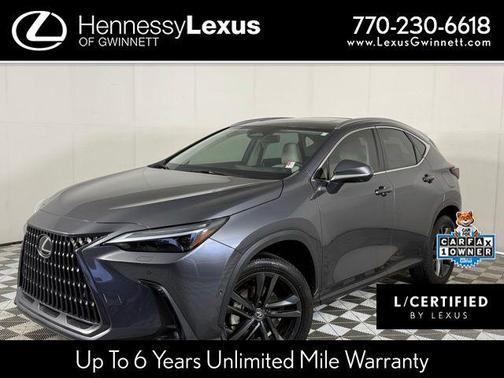 Cloudburst Gray 2025 Lexus NX 450h+ Luxury