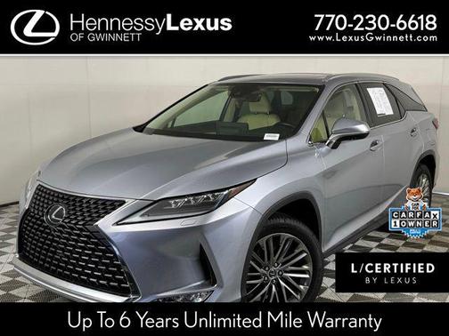 Iridium 2022 Lexus RX 350L Luxury