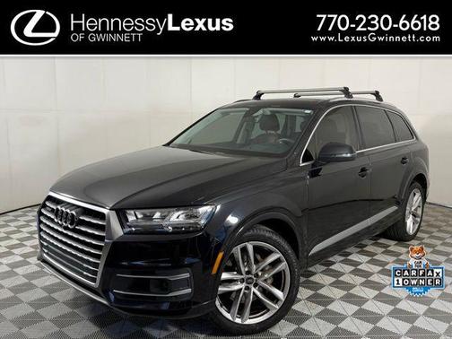 Night Black 2018 Audi Q7 3.0T Prestige