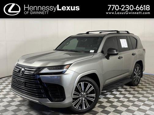 Atomic Silver 2024 Lexus LX 600 Luxury
