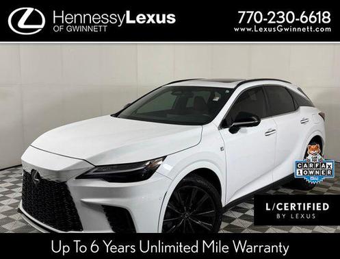 2024 Lexus RX 350 F SPORT Handling