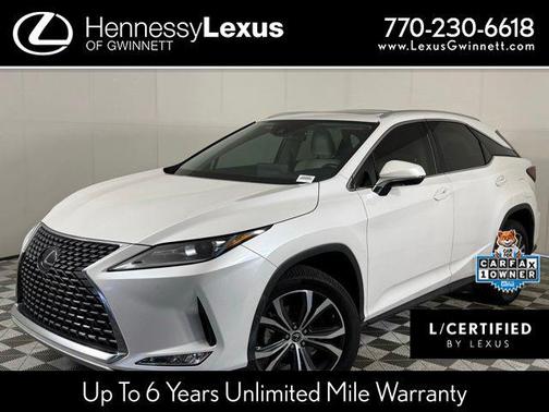 Eminent White Pearl 2022 Lexus RX 350 Base