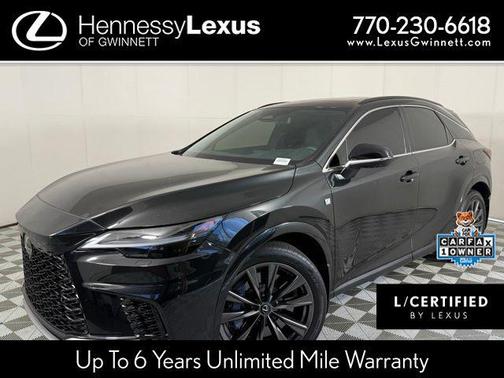 2023 Lexus RX 350 F SPORT Handling