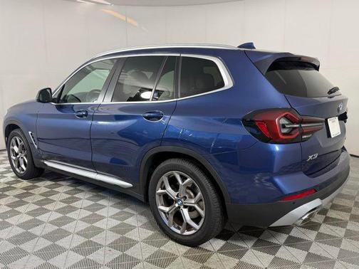 Phytonic Blue Metallic 2022 BMW X3 xDrive30i