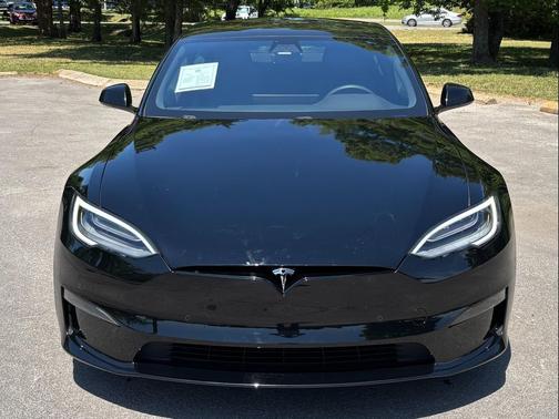 Solid Black 2021 Tesla Model S Plaid