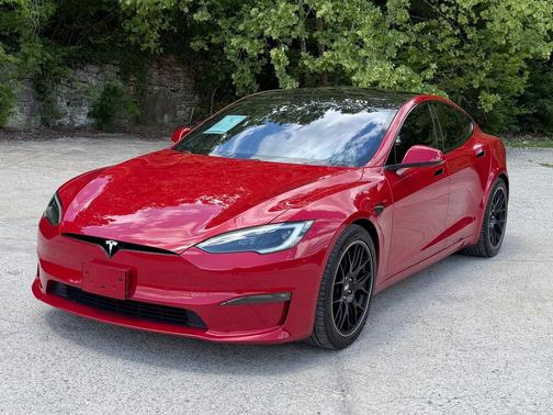 Red Multi-Coat 2022 Tesla Model S Dual Motor All-Wheel Drive