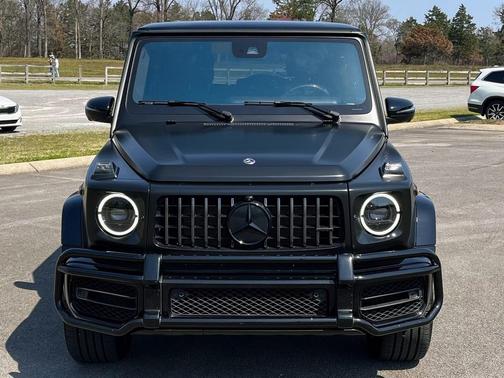 Matte Black Wrap (over Mojave Silver) 2021 Mercedes-Benz AMG G 63 4MATIC