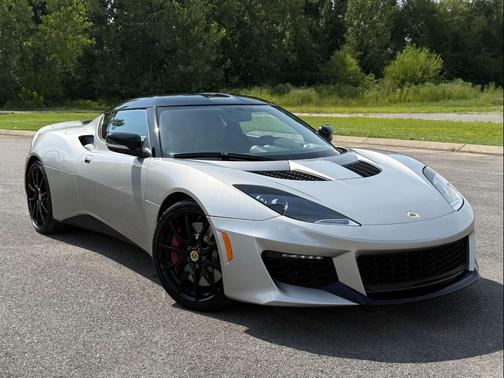Metallic Grey 2017 Lotus Evora 400 Coupe