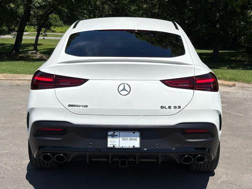 Polar White 2025 Mercedes-Benz AMG GLE 53 4MATIC+ Coupe