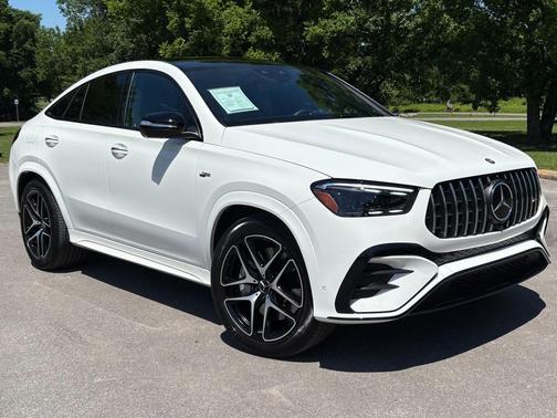 Polar White 2025 Mercedes-Benz AMG GLE 53 4MATIC+ Coupe