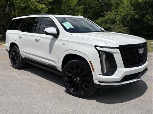 Crystal White Tricoat 2025 Cadillac Escalade Sport Platinum