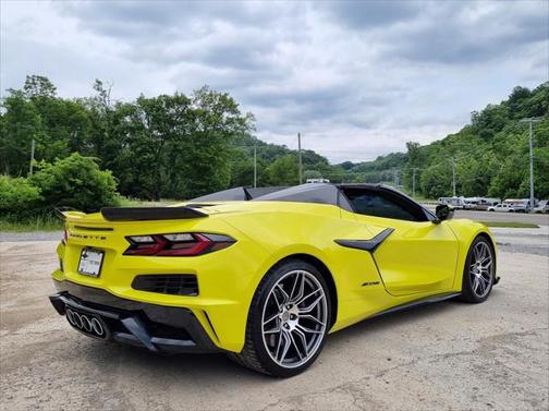 Accelerate Yellow Metallic 2024 Chevrolet Corvette Z06