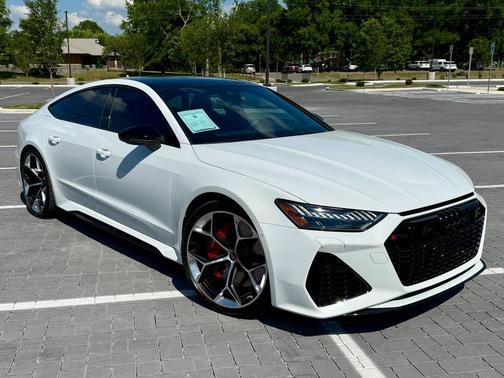 Glacier White Metallic 2024 Audi RS 7 4.0T Performance