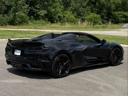 Black 2025 Chevrolet Corvette Z06