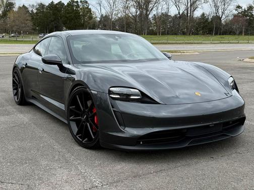 Volcano Grey Metallic 2020 Porsche Taycan 4S