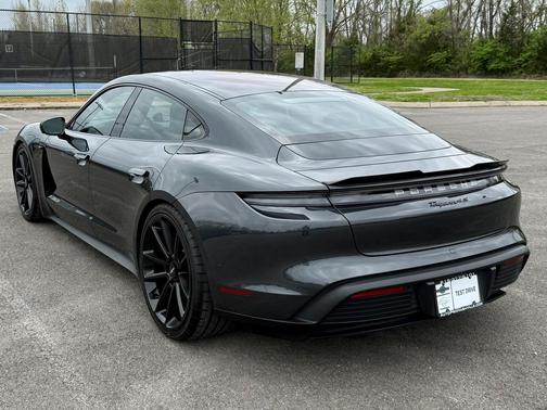 Volcano Grey Metallic 2020 Porsche Taycan 4S