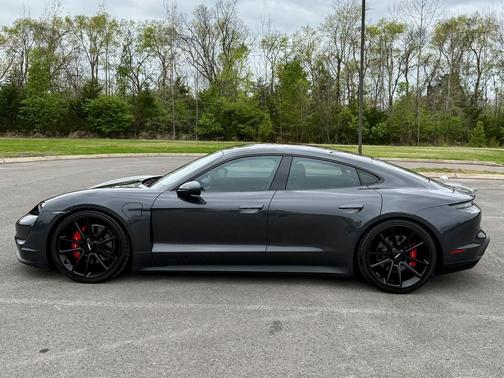 Volcano Grey Metallic 2020 Porsche Taycan 4S