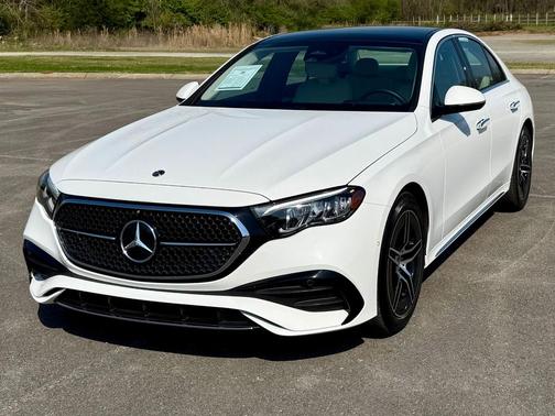 Polar White 2025 Mercedes-Benz E-Class w/ WINTER PKG, VENTILATED FRONT SEATS