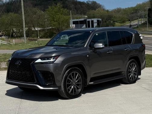 Atomic Silver 2024 Lexus LX 600 F SPORT HANDLING