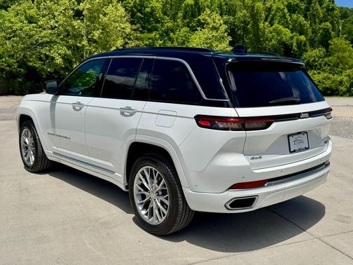 Bright White Clearcoat 2025 Jeep Grand Cherokee Summit