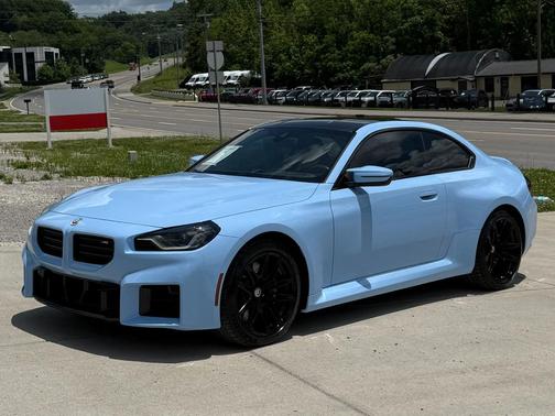 Zandvoort Blue 2023 BMW M2 w/ M CARBON ROOF, LIVE COCKPIT PRO, LIGHTING PKG, SHADOWLINE PKG