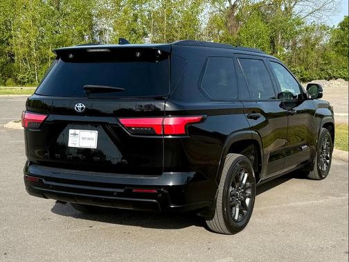 Midnight Black Metallic 2023 Toyota Sequoia Platinum