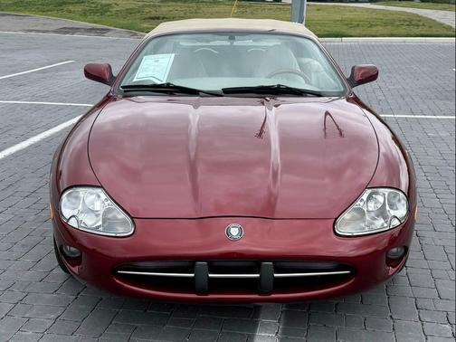 Burgundy/Maroon 1997 Jaguar XK8