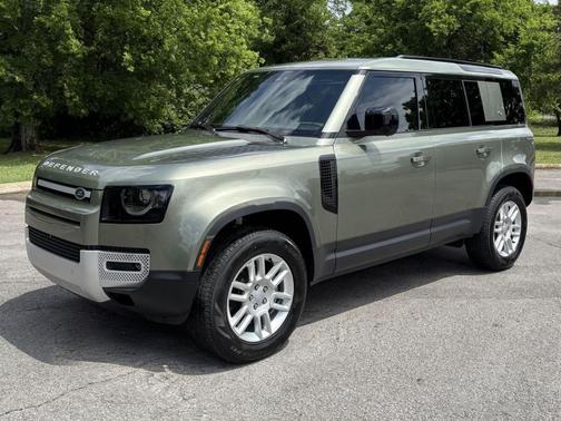 Pangea Green Metallic 2024 Land Rover Defender 110 P300