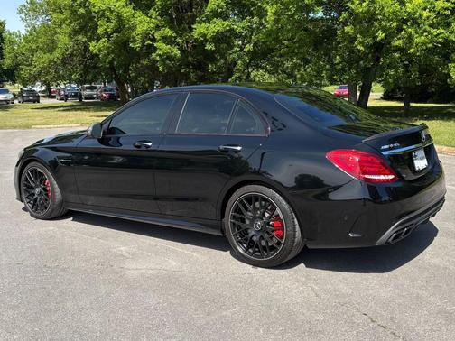 Black 2018 Mercedes-Benz AMG C 63 S