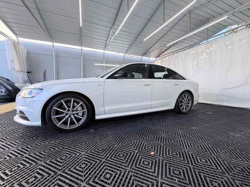 Glacier White Metallic 2018 Audi A6 2.0T Sport