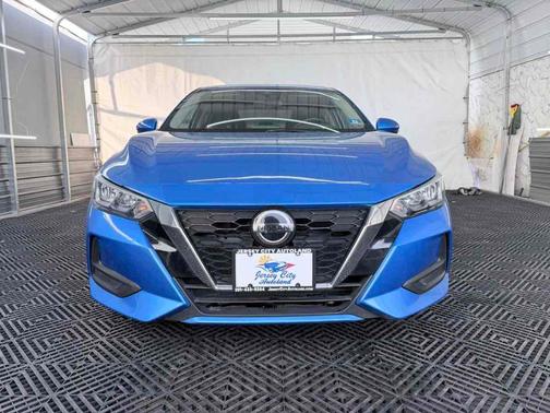 Electric Blue Metallic 2020 Nissan Sentra SV