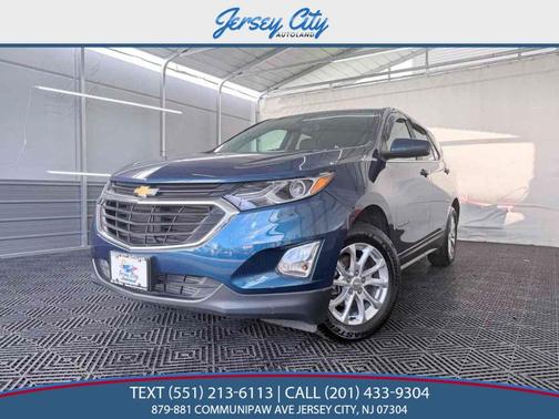 Pacific Blue Metallic 2021 Chevrolet Equinox 1LT