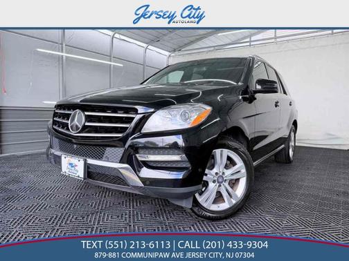 Black 2014 Mercedes-Benz M-Class ML 350 4MATIC