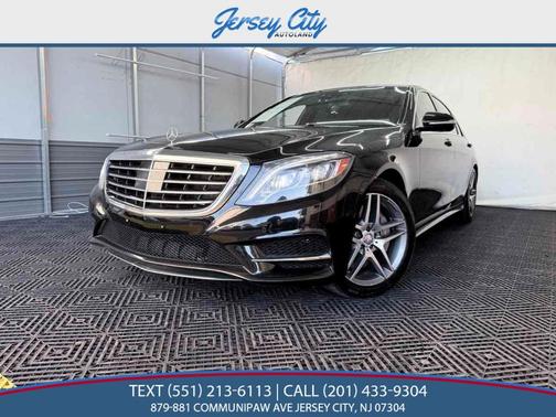 Black 2015 Mercedes-Benz S-Class S 550 4MATIC