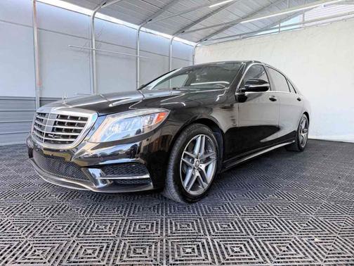 Black 2015 Mercedes-Benz S-Class S 550 4MATIC