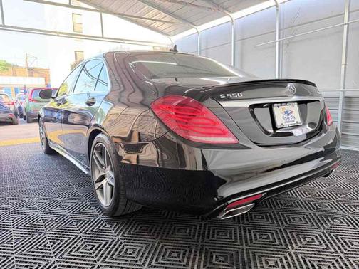 Black 2015 Mercedes-Benz S-Class S 550 4MATIC