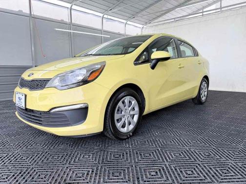 Yellow 2016 Kia Rio LX