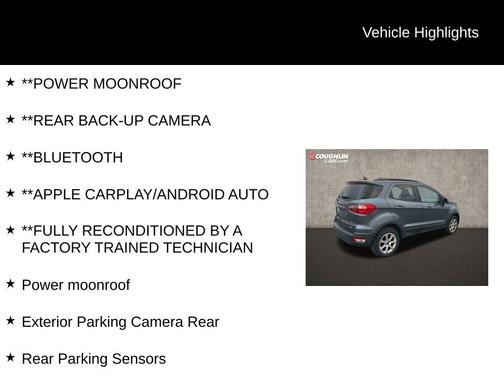 2019 Ford EcoSport SE