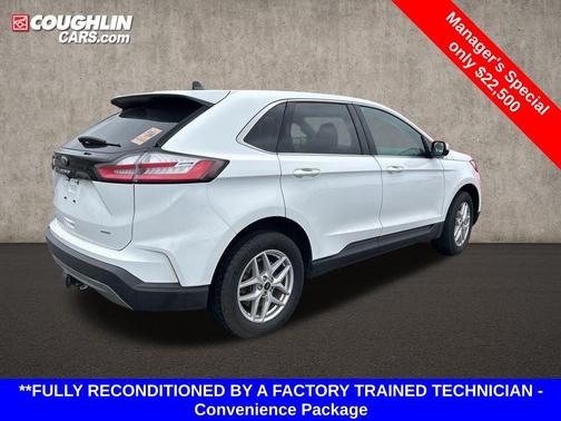 Oxford White 2023 Ford Edge SEL