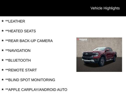 2025 Ford Ranger Lariat