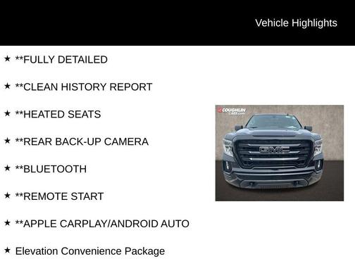 Onyx Black 2021 GMC Sierra 1500 Elevation