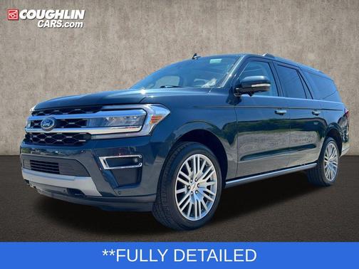 Blue Metallic 2023 Ford Expedition Max Limited