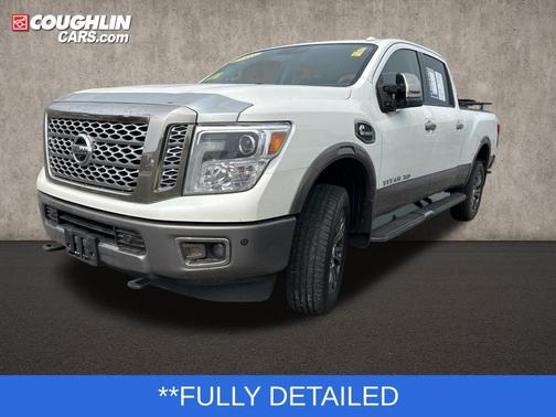 White 2018 Nissan Titan XD Platinum Reserve