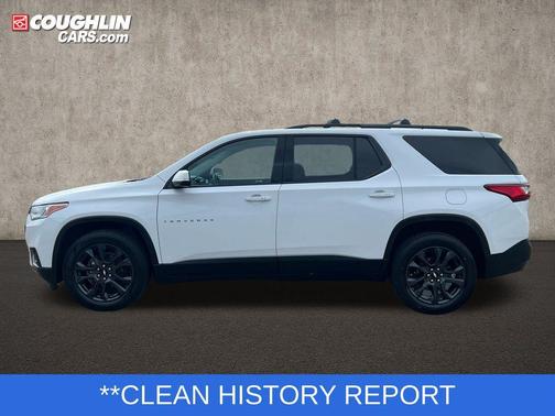 Summit White 2019 Chevrolet Traverse RS