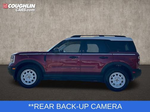 Ruby Red Metallic Tinted Clearcoat 2025 Ford Bronco Sport Heritage