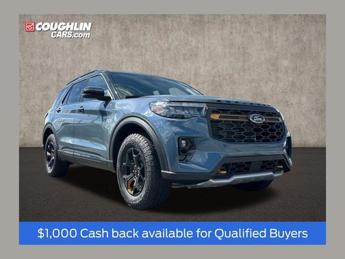 Vapor Blue Metallic 2026 Ford Explorer Tremor